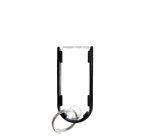 Boîte à clés robuste, pour 1 trousseau, noir mat