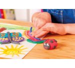 Pâte à modeler Creaplast, boîte de 14, bleu