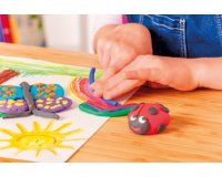 Pâte à modeler Creaplast, boîte de 14, rouge