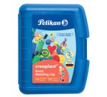 Pâte à modeler Creaplast, boîte de 14, bleu
