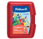 Pâte à modeler Creaplast, boîte de 14, bleu