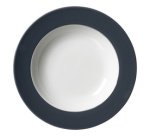 Assiette creuse DOPPIO ANTHRACITE