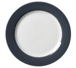Assiette plate DOPPIO ANTHRACITE, 270 mm