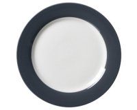 Assiette plate DOPPIO ANTHRACITE, 270 mm