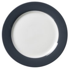 Assiette plate DOPPIO ANTHRACITE, 270 mm