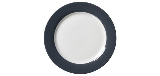 Assiette plate DOPPIO ANTHRACITE, 270 mm