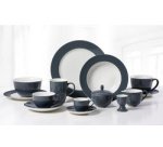 Assiette creuse DOPPIO ANTHRACITE