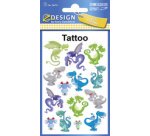 ZDesign KIDS Tatouages 'dragons', coloré