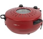 Four à pizza PM3787, 1.200 watts, rouge