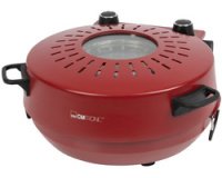 Four à pizza PM3787, 1.200 watts, rouge