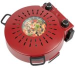 Four à pizza PM3787, 1.200 watts, rouge