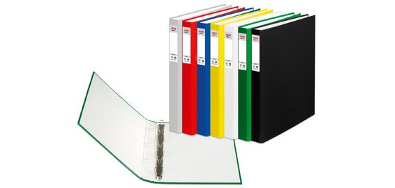 Classeur à anneaux maX.file protect, A4, 4 anneaux