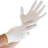 Gant de travail Hygostar Ultra Flex, en nylon blanc