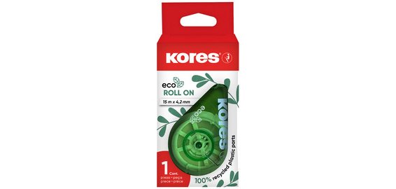 Roller correcteur jetable 'RollOn ECO', 4,2 mm x 15 m