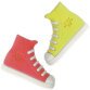 Gomme en plastique Sneaker, blister de 2