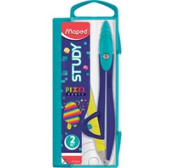Coffret compas STUDY PIXEL PARTY, 2 pièces