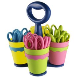 MICROBAN Rangement pour ciseaux, garni