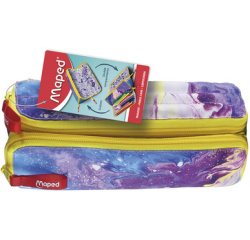 Trousse double XXL FANCY 'ROSA MARMOR'