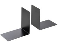 Serre-livres, (L)90 x (T)140 x (H)140 mm, noir