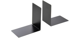 Serre-livres, (L)90 x (T)140 x (H)140 mm, noir