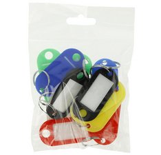 Sleutelhanger met ring - pak van 100 assortiment