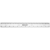 Règle plate avec trous pour classeur, 300 mm