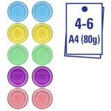 Aimant, diamètre: 30 mm, set de 10