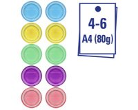 Aimant, diamètre: 30 mm, set de 10