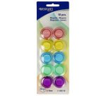 Aimant, diamètre: 30 mm, set de 10