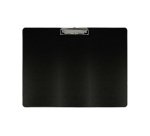 Porte-bloc à pince, plastifié, A3 portrait, noir