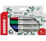 Marqueur de conférence 'ECO XW1', étui de 4