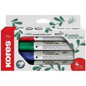 Conferentiemarker 'ECO XW1' - etui van 4 stuks