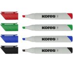 Marqueur de conférence 'ECO XW1', étui de 4