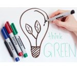 Marqueur de conférence 'ECO XW1', étui de 4