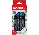 Marqueur permanent 'ECO XP1', pointe ronce, étui