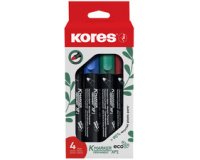 Marqueur permanent 'ECO XP2', pointe biseautée, étui