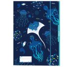 Chemise à rabat 'monde aquatique', A3