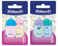 Gomme en plastique Squeezy You, carte blister