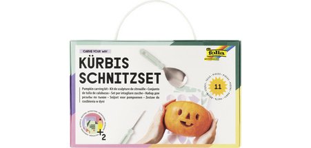 CARVE YOUR WAY Pumpkin Carving Set, 11 pieces