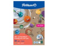 Bloc de dessin et d'art plastique C4/20 nature, A4