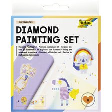 Set de diamond painting SUPERHEROES