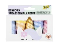 Stoepkrijt 'eenhoorn', assorti