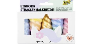 Unicorn sidewalk chalk, assorted