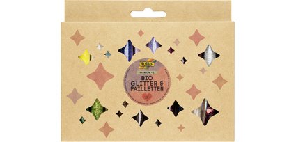 Set de paillettes BIO, Rainbow L