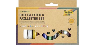 Set de paillettes BIO Rainbow