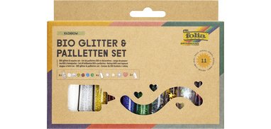 Set de paillettes BIO Rainbow