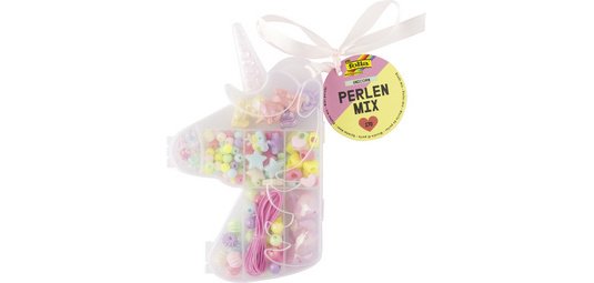 Mélange de perles UNICORN, 170 pièces