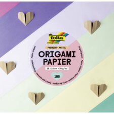 Feuille de papier pour origami PREMIUM PASTEL