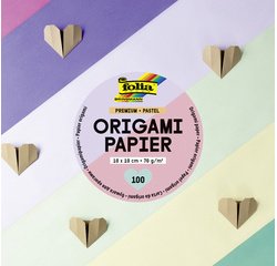 Feuille de papier pour origami PREMIUM PASTEL