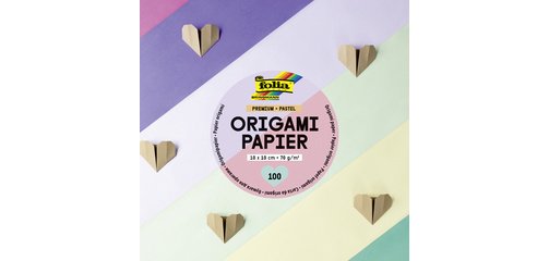 Feuille de papier pour origami PREMIUM PASTEL